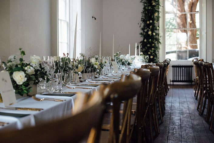 table settings, wedding details, Aswarby Rectory Wedding, michelle wood photographer