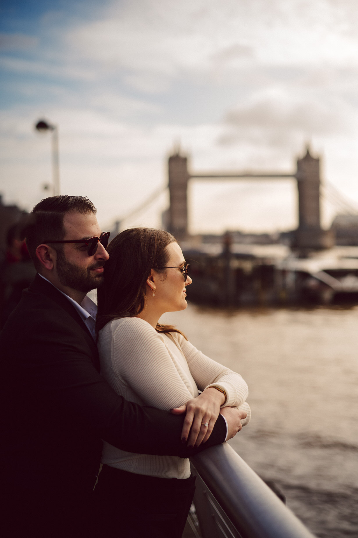 london engagement, london elopement, st dustan in the east