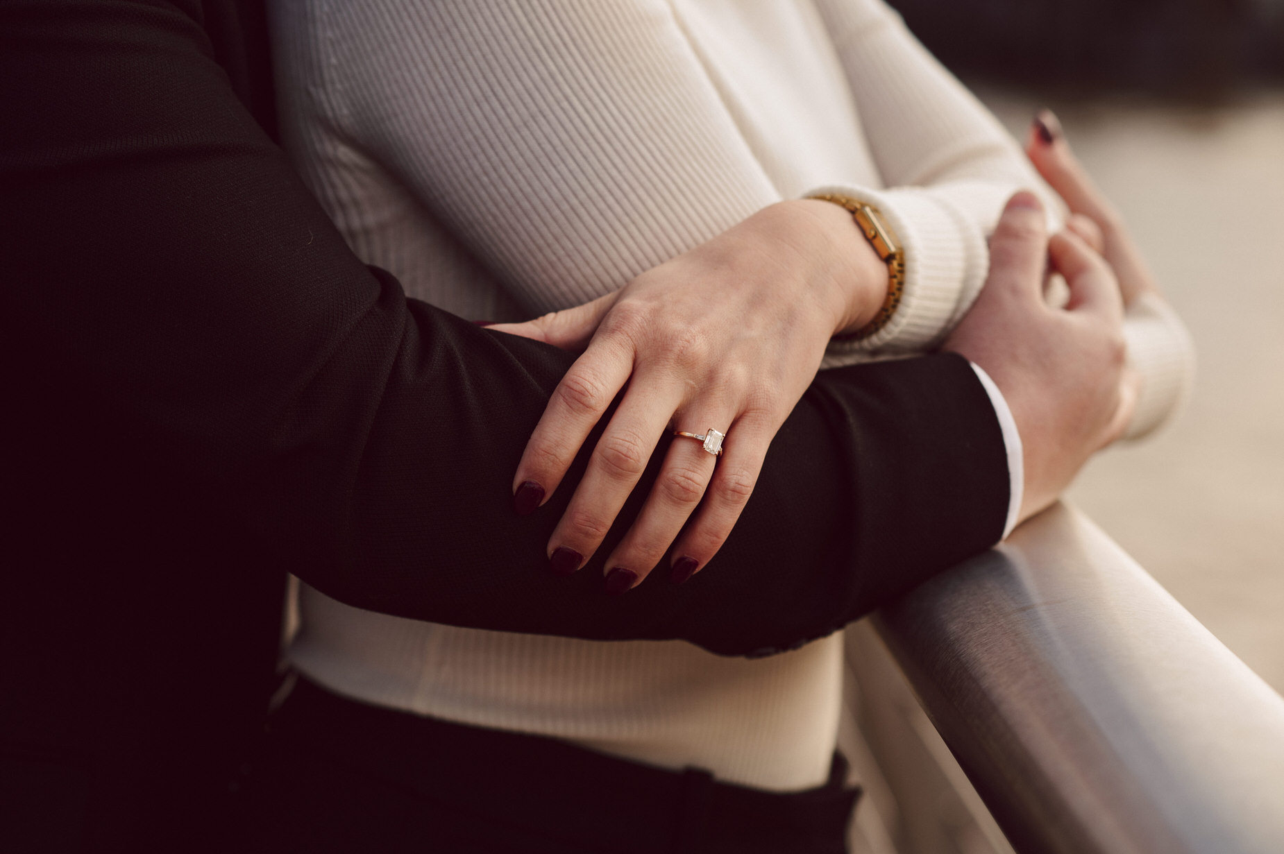 london engagement, london elopement, st dustan in the east