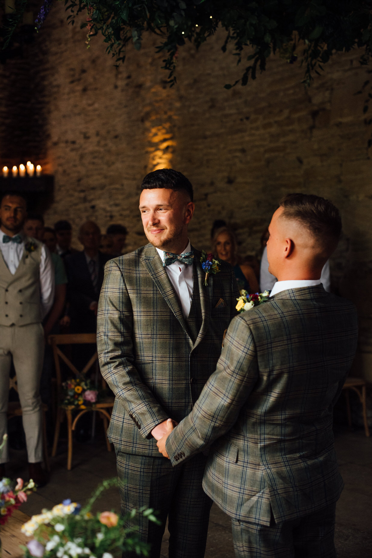 emotive wedding photography, stone barn wedding, cotswolds wedding, queer wedding, dogs at wedding, authentic wedding photography