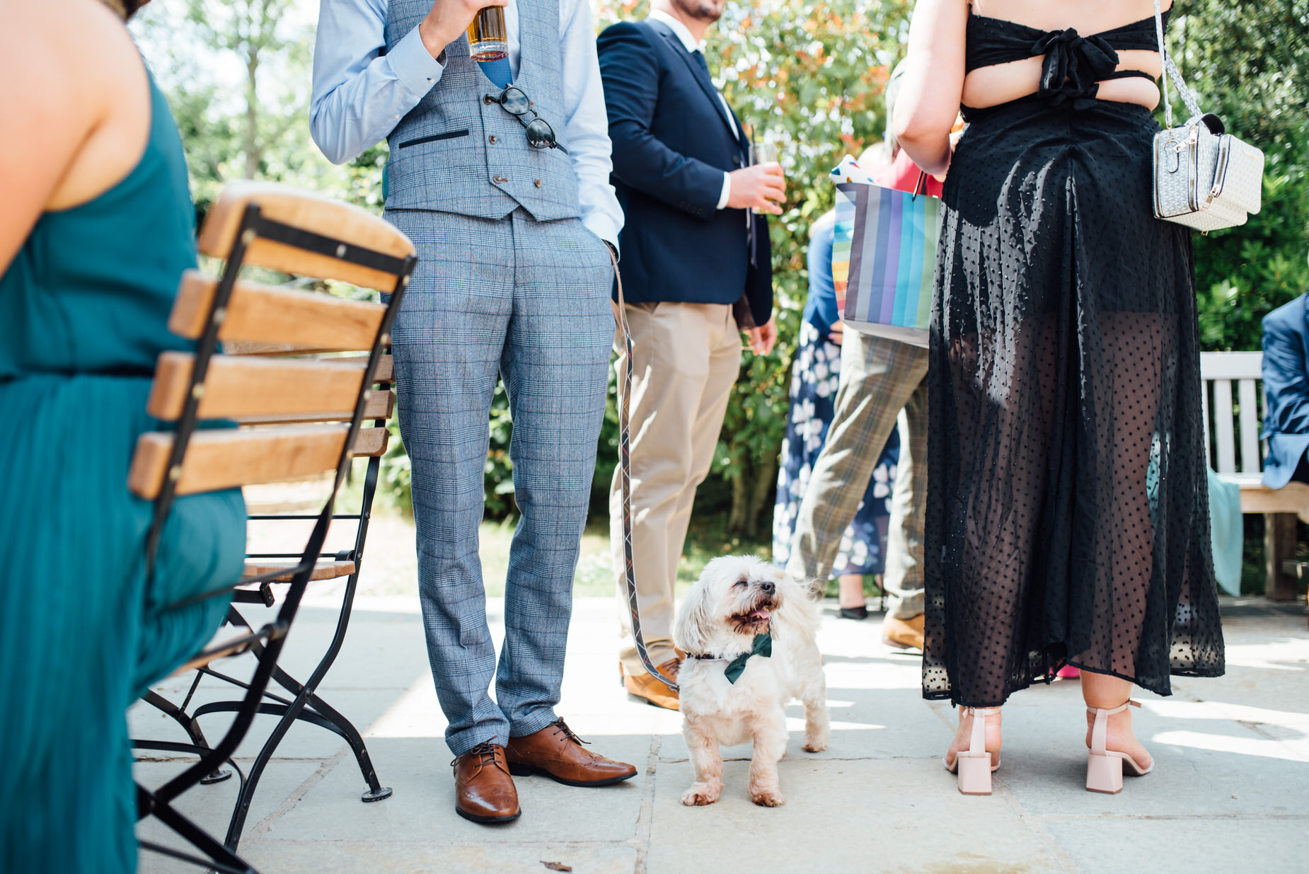 stone barn wedding, cotswolds wedding, queer wedding, dogs at wedding