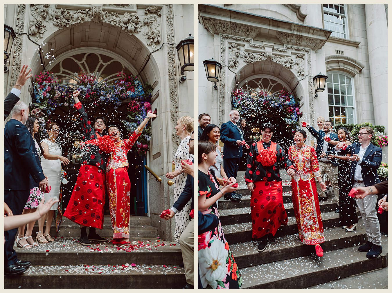 chelsea wedding, chelsea wedding photographer, Chelsea old town hall, chelsea old town hall wedding, london wedding, london micro wedding, confetti moment