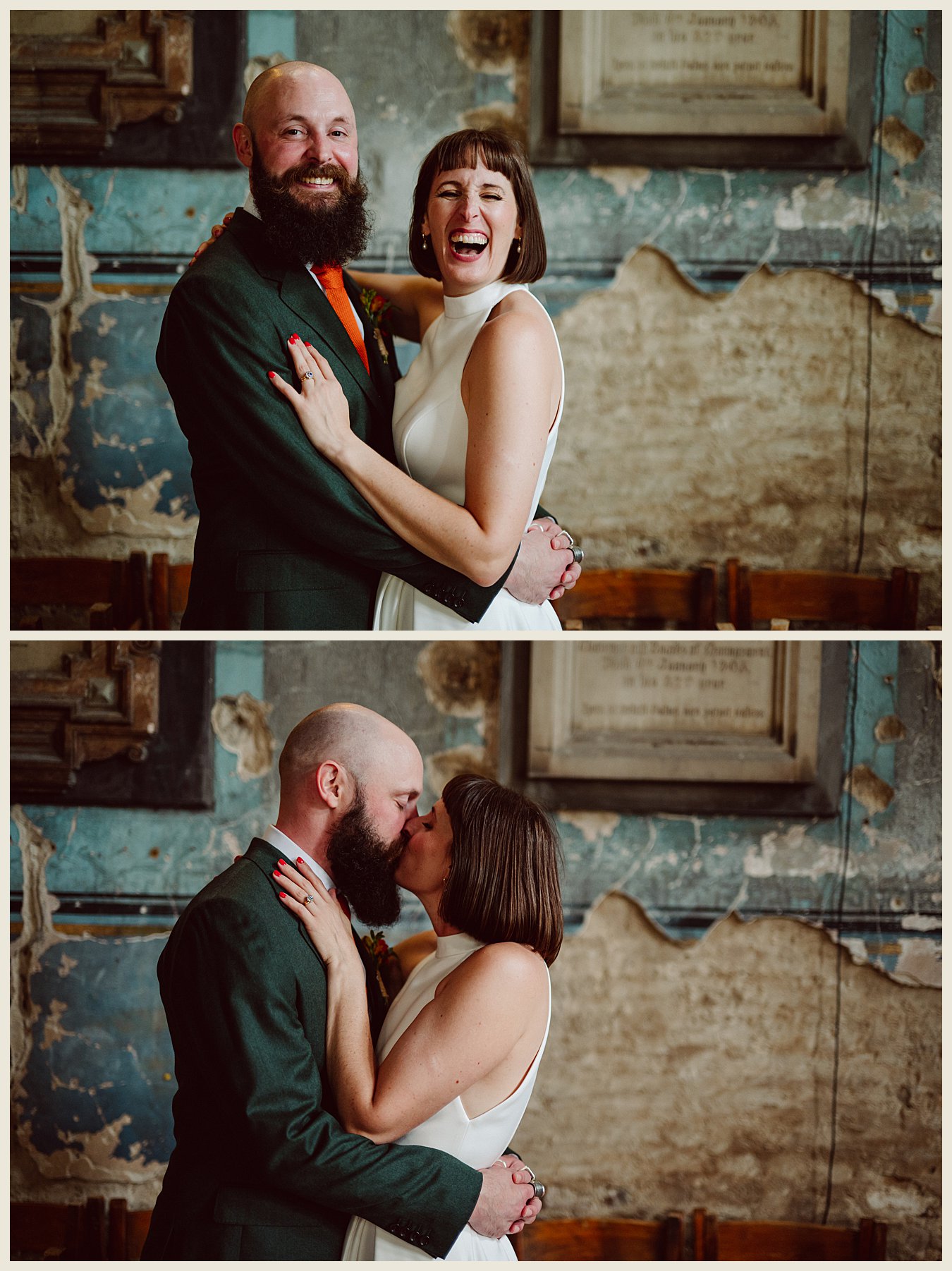 energetic wedding, fun wedding, authentic wedding photography, authentic moments, asylum chapel wedding, The Lordship pub wedding, bride and groom