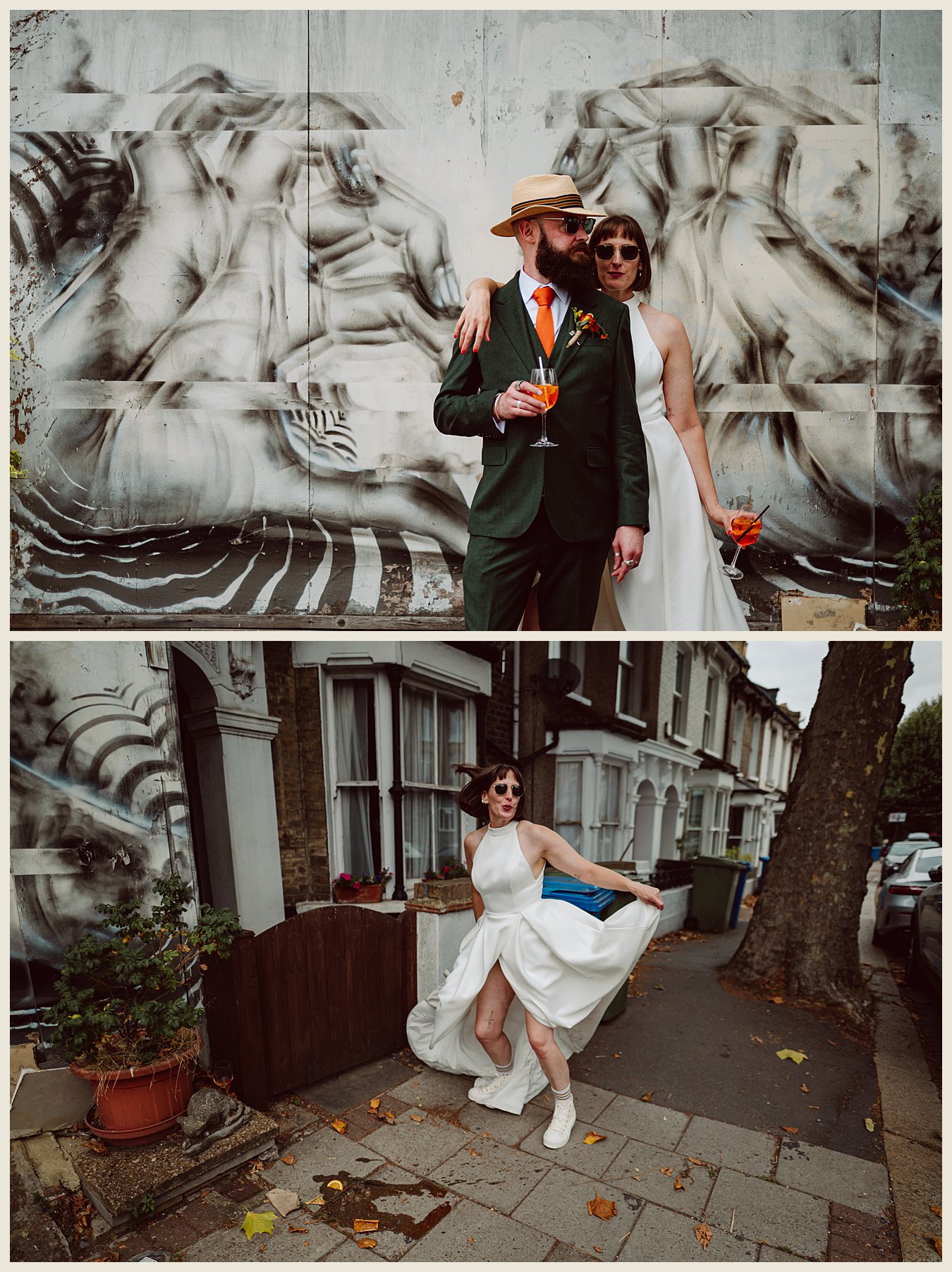 energetic wedding, fun wedding, authentic wedding photography, authentic moments, asylum chapel wedding, The Lordship pub wedding, cool wedding, wedding vibes 