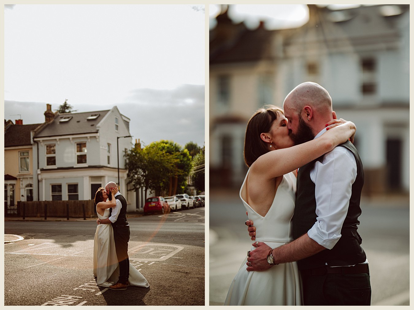 golden hour, energetic wedding, fun wedding, authentic wedding photography, authentic moments, asylum chapel wedding, The Lordship pub wedding