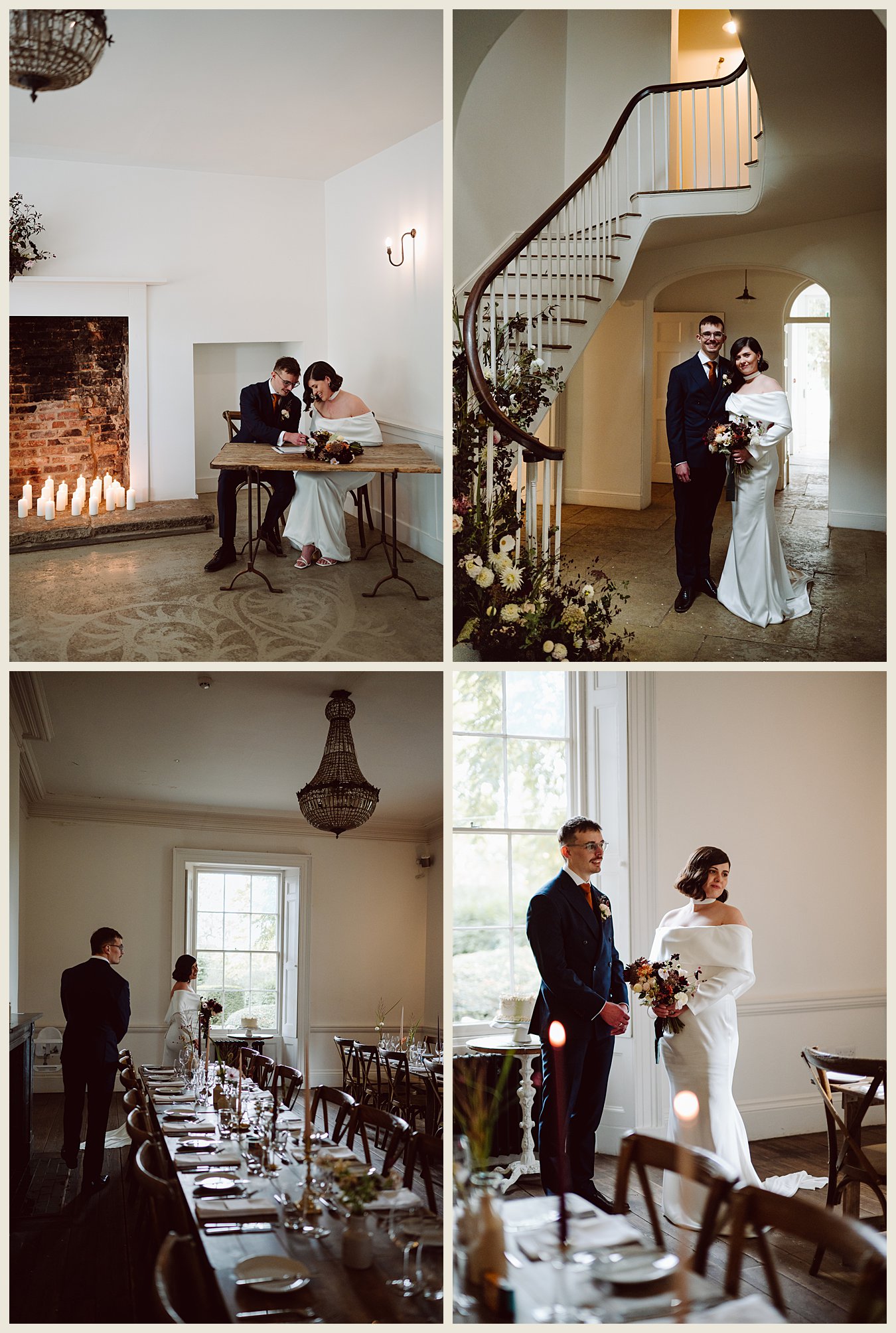 aswarby rectory autumn wedding, autumn wedding, aswarby rectory wedding, autumn colours, creative autumn flower arrangements, single use wedding venue