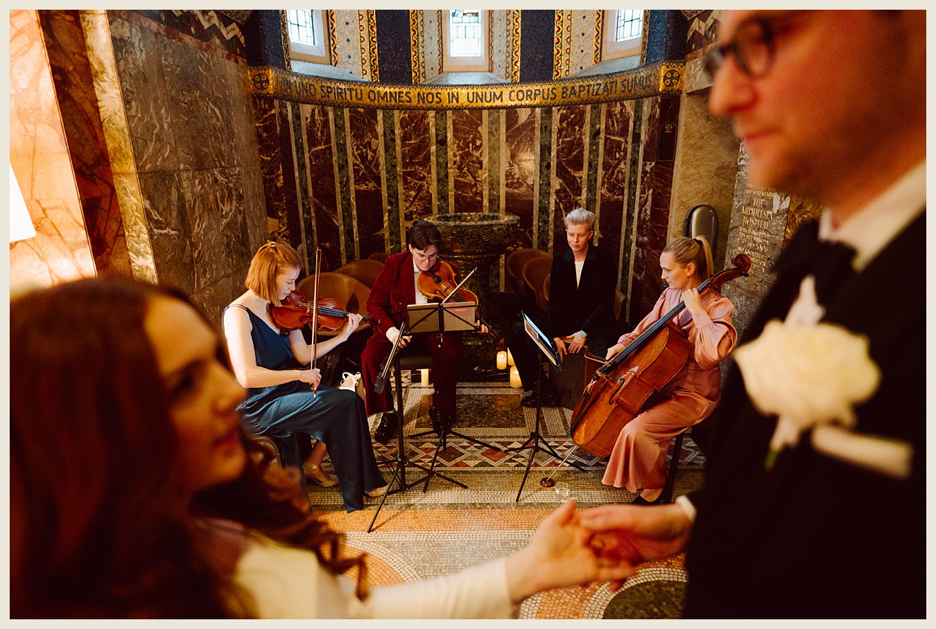 fitzrovia chapel wedding photographer